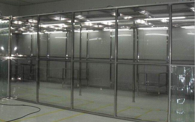 網格圍簾潔凈棚